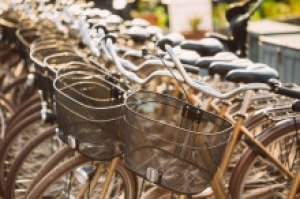 自転車かごの雨よけ